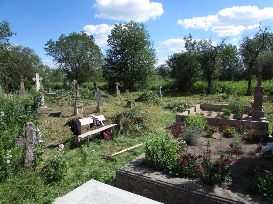 17 Stan cmentarza podczas pracy