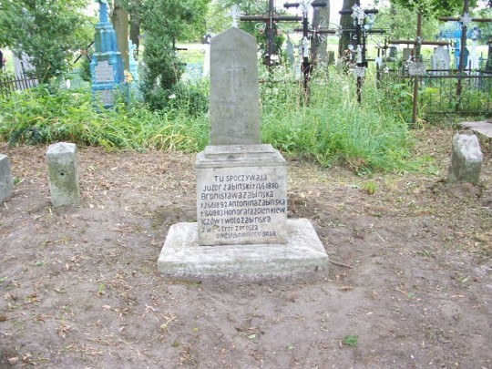 Juzer Żabiński (2) Bronisława Antonina Honorata z Olenkiewiczów