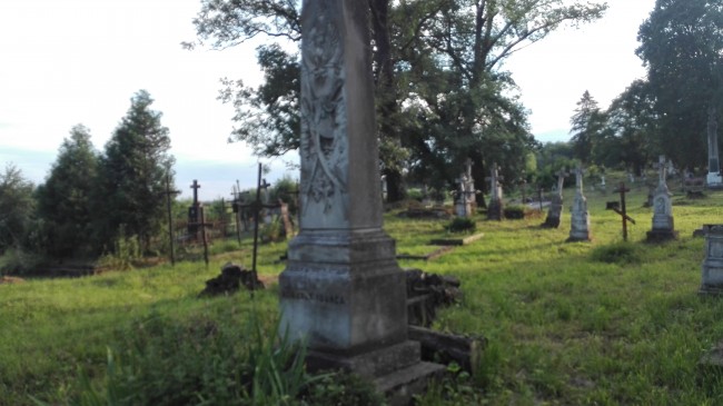 Cmentarz w Komarnie - po zakończeniu prac