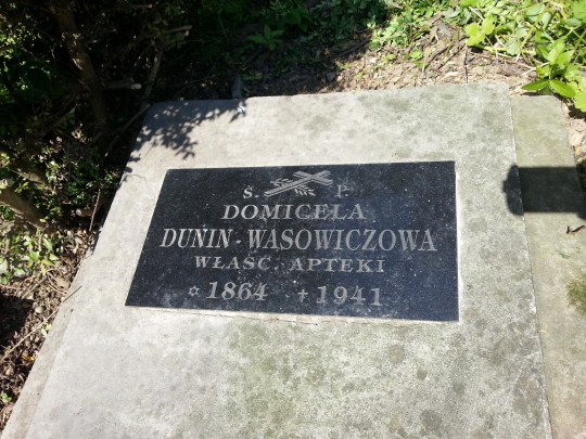 Dunin Wąsowiczowa Domicela aptekarka 2 Bóbrka