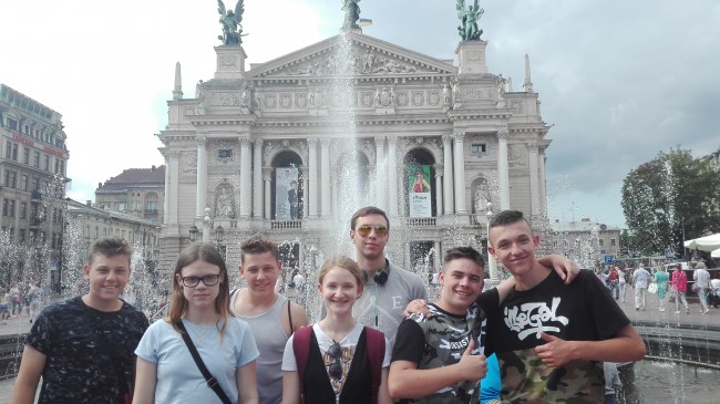 Lwów - budynek Opery Lwowskiej